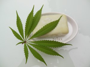 savon à l'huile de chanvre 