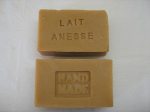 savon tamponné recto verso